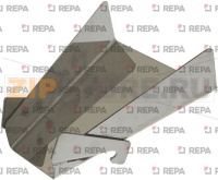 СТАЛЬНОЙ НАКЛОННЫЙ ЛОТОК 135X130 ММ