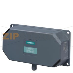 SIMATIC RF300 Reader RF280R (ASCII/Scanmode) RS232 interface IP67, -10 to +60 &amp;#176;C, 160x 80x 41 mm with integrated antenna Siemens 6GT2821-8AC40 