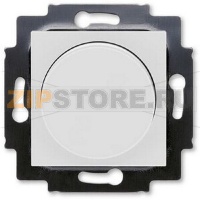 Диммер поворотно-нажимной 60-600 Вт, серый/белый ABB 2CHH942247A6016