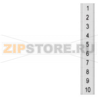 ТАБЛИЧКИ ПЛОСКИЕ ВЕРТИКАЛЬНЫЕ 61 - 70 РАЗМЕР ZBF4 Siemens 8WH8141-1AB65