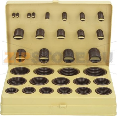 KIT O-RING YELLOW 386 PC METRIC FKM 