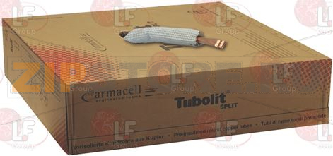 ИЗОЛИРОВАННАЯ МЕДНАЯ ТРУБКА Ø 1/2"X0.8 ММ 50 М 