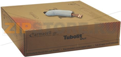 ИЗОЛИРОВАННАЯ МЕДНАЯ ТРУБКА Ø 1/2&quot;X0.8 ММ 50 М 