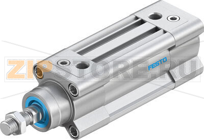 Пневмоцилиндр стандартный Festo DSBC-32-25-PPVA-N3 