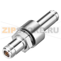 Грозозащита LP 798-2N WITH N/N FEMALE/FEMALE для антенн ANT-790, (2..6ГГц), IP68 (-40-+85  C), Siemens 6GK5798-2LP10-2AA6