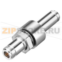Грозозащита LP 798-2N WITH N/N FEMALE/FEMALE для антенн ANT-790, (2..6ГГц), IP68 (-40-+85  C), Siemens 6GK5798-2LP10-2AA6