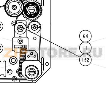 Пластина нижняя прижимного ролика Datamax A-4606 Mark II LH Пластина нижняя прижимного ролика Datamax A-4606 Mark II LHЗапчасть на сборочном чертеже под номером: 6Название запчасти Datamax на английском языке: G2 PLATE LOWR 4" LH W/PINCH ROL PIN 