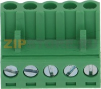 TERMINAL BLOCK 5 POLES PITCH 5