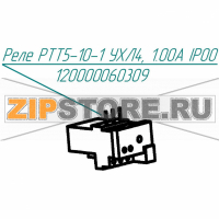 Реле PTT5-10-1 УХЛ4. 1.00A IP00 Abat КПЭМ-60-O