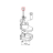 Handle knob Robot Coupe CL 25