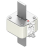 Предохранитель, 1100 A, AC 690 В, size 3, 76x76x150 мм, aR, IEC Eaton FUSE 1100A 690V 3SHT - Предохранитель, 1100 A, AC 690 В, size 3, 76x76x150 мм, aR, IEC Eaton FUSE 1100A 690V 3SHT