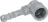 HOSE-END FITTING 3/8 LPG