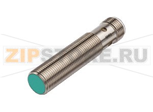 Индуктивный датчик Inductive sensor NRB4-12GS40-E2-V1 Pepperl+Fuchs General specificationsSwitching functionNormally open (NO)Output typePNPRated operating distance4 mmInstallationflushOutput polarityDCAssured operating distance0 ... 3.24 mmReduction factor rAl 1Reduction factor rCu 1Reduction factor r304 1Reduction factor rSt37 1Output type3-wireNominal ratingsOperating voltage10 ... 30 V DCSwitching frequency0 ... 2000 HzHysteresistyp. 5  %Reverse polarity protectionreverse polarity protectedShort-circuit protectionpulsingVoltage drop&le 2 VRated insulation voltage60 VOperating current0 ... 200 mAOff-state current0 ... 0.5 mA typ. 0.1 &microA at 25 °CNo-load supply current&le 12 mAConstant magnetic field200 mTAlternating magnetic field200 mTSwitching state indicatorMultihole-LED, yellowFunctional safety related parametersMTTFd1393 aMission Time (TM)20 aDiagnostic Coverage (DC)0 %Approvals and certificatesProtection classIIRated insulation voltage60 VRated impulse withstand voltage800 VUL approvalcULus Listed, General Purpose Class 2 power sourceCSA approvalcCSAus Listed, General Purpose Class 2 power sourceCCC approvalCCC approval / marking not required for products rated &le36 VAmbient conditionsAmbient temperature-25 ... 70 °C (-13 ... 158 °F)Storage temperature-40 ... 85 °C (-40 ... 185 °F)Mechanical specificationsConnection typeConnector M12 x 1 , 4-pinHousing materialStainless steel 1.4305 / AISI 303Sensing facePBTHousing diameter12 mmDegree of protectionIP67Mass15 gGeneral informationScope of delivery2 self locking nuts in scope of delivery