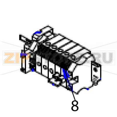 Terminal 10 WDU-10203.O Fagor CO-172 DD Terminal 10 WDU-10203.O Fagor CO-172 DDЗапчасть на деталировке под номером: 8Название запчасти Fagor на английском языке: Terminal 10 WDU-10203.O CO-172 DD.