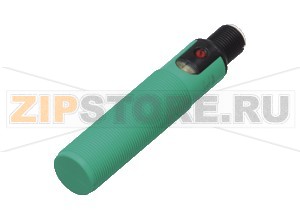 Ёмкостной датчик Capacitive sensor CBB8-18GK75-E2-V1 Pepperl+Fuchs General specificationsSwitching functionNormally open (NO)Output typePNPRated operating distance1 ... 8 mmInstallationflushOutput polarityDCNominal ratingsOperating voltage10 ... 30 VSwitching frequency0 ... 100 HzReverse polarity protectionreverse polarity protectedShort-circuit protectionpulsingVoltage drop&le 1.5 VTemperature driftmax. 20  % at -5 ... 55 °C (23 ... 131 °F)Operating current0 ... 100 mANo-load supply current&le 18 mAIndicators/operating meansLED greenOperating displayLED yellowindication switching statePotentiometersensitivity adjustmentApprovals and certificatesProtection classIIUL approvalcULus Listed, General PurposeCCC approvalCCC approval / marking not required for products rated &le36 VAmbient conditionsAmbient temperature-25 ... 85 °C (-13 ... 185 °F)Mechanical specificationsConnection typeConnector M12 x 1 , 3-pinHousing materialPBTSensing facePBTHousing diameter18 mmDegree of protectionIP67