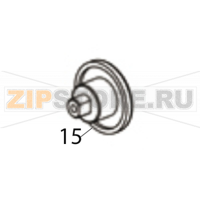 Ribbon supply wheel Godex EZPi-1200 Ribbon supply wheel Godex EZPi-1200Запчасть на деталировке под номером: 15Название запчасти Godex на английском языке: Ribbon supply wheel EZPi-1200.