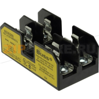 Блок предохранителей, 20 A, AC 600 В, DC 600 В, 41x31x76 мм, 2P, UL, CSA Eaton BUSS FUSEBLOCK W