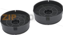 CARBON FILTER FOR HOOD ELICA MOD.58 2PCS 