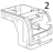 Storage bin assy Scotsman AC 56
