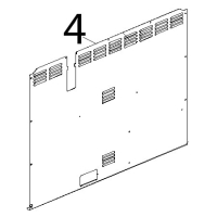 Schiena inox Unox XVC 504