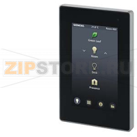 QMX7.E38 - Сенсорный комнатный модуль 4.3 дюйма Siemens QMX7.E38