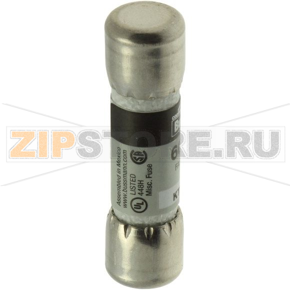 Предохранитель, 6 A, AC 600 В, 100 кА, 10x38 мм, UL, CSA, быстродействующий Eaton LIMITRON FAST A 