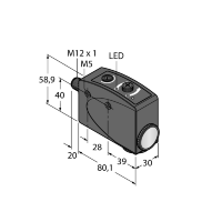 Датчик фотоэлектрический Turck R58ACG1Q8