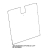 Zinc plated back panel Bl Cl 89 Unox XB 893