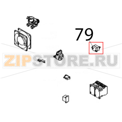 Termostato di sicurezza Piron PF1006_PI1 Termostato di sicurezza Piron PF1006_PI1Запчасть на деталировке под номером: 79
