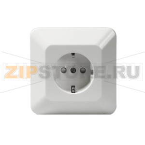 Розетка в сборе с заземлением 16 А, 250 В, белая ABB 2TKA000749G1 