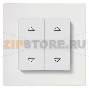 AP 222/12 - Настенный переключатель EnOceaН, с символами вверх/вниз, титаново-белый Siemens AP 222/12 