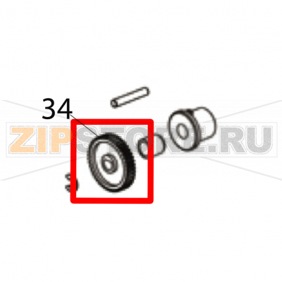 Spur gear 45T*M0.5*4.0t Godex EZPi-1300 Spur gear 45T*M0.5*4.0t Godex EZPi-1300Запчасть на деталировке под номером: 34Название запчасти Godex на английском языке: Spur gear 45T*M0.5*4.0t EZPi-1300.