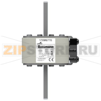 Предохранитель, 2000 A, AC 550 В, 200 кА, size 3, 76x92x139 мм, aR, IEC UL Eaton FUSE 2000A 55