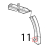Shock absorber Scotsman AC 86