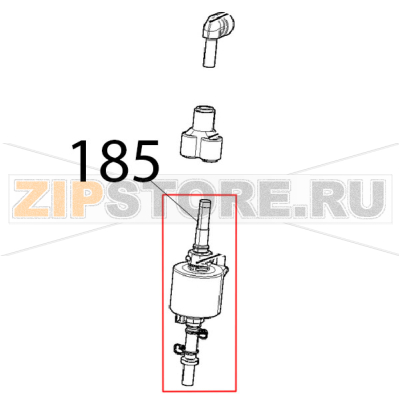 Pompa vibrazione Unox XVC 1005EP Pompa vibrazione Unox XVC 1005EPЗапчасть на деталировке под номером: 185