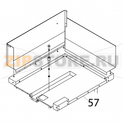 Mesa entrada 90º derecha Fagor ECO-160 Mesa entrada 90º derecha Fagor ECO-160Запчасть на деталировке под номером: 57Название запчасти Fagor на английском языке: Mesa entrada 90º derecha ECO-160.