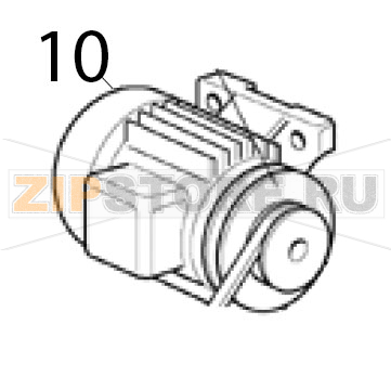 Drive motor Scotsman MAR 78 SPLIT Drive motor Scotsman MAR 78 SPLITЗапчасть на деталировке под номером: 10