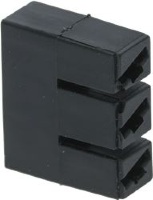 МОНТАЖНЫЙ БЛОК, ЧЕРНЫЙ 11X30 ММ