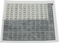 TRAYS LABELS 80 PCS