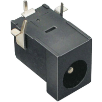 Штекер низковольтный 2.1 мм, 6.3 мм, 1 шт TRU Components 1582605