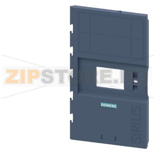Фронтальная крышка для УПП 3RW55/52 без выреза для панели управления Siemens 3RW5950-0GL20 
