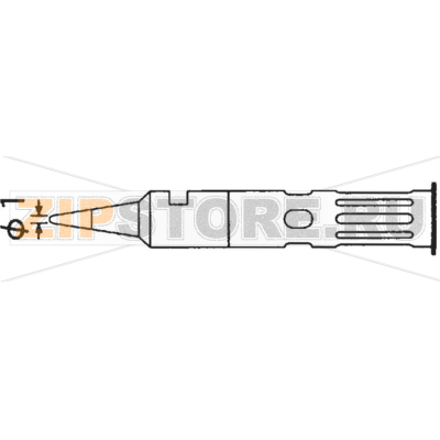Жало паяльное, круглое, 1 шт Weller T0051644399 