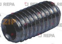 VITE SENZA TESTA A CAVA ESAGONALE M6x12