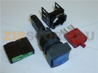 PULSANTE BLU SCHNEIDER XB6