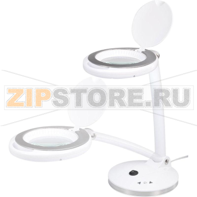 Лампа настольная с лупой 5 Вт, Ø: 100 мм, коэфф. увеличения: 1.75х Toolcraft 1425137 