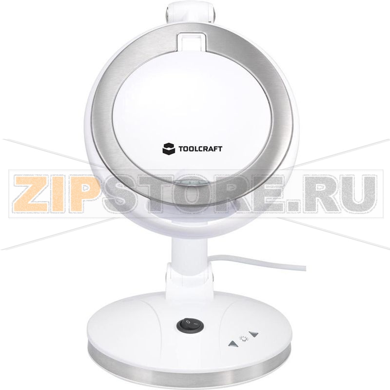 Лампа настольная с лупой 5 Вт, Ø: 100 мм, коэфф. увеличения: 1.75х Toolcraft 1425137 