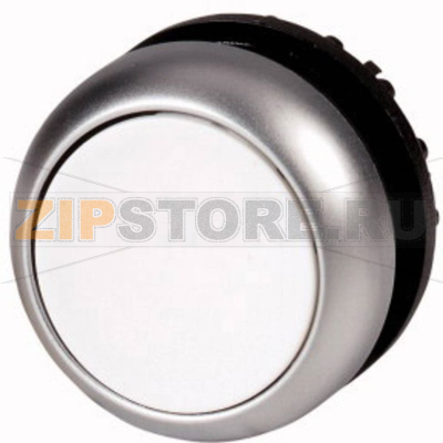Кнопка, IP67: 1 шт Eaton M22-DRL-W 