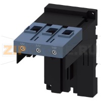 Адаптер для отдельной установки реле 3RU21/3RB30/3RB31 типоразмера S3, главная цепь: винтовые клеммы Siemens 3RU2946-3AA01