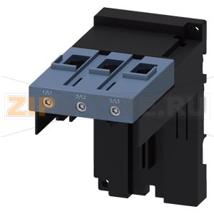 Адаптер для отдельной установки реле 3RU21/3RB30/3RB31 типоразмера S3, главная цепь: винтовые клеммы Siemens 3RU2946-3AA01 