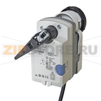 GSD161.9A - Electromotoric rotary actuators without spring return for ball valves, 2 Nm, 30s Siemens GSD161.9A